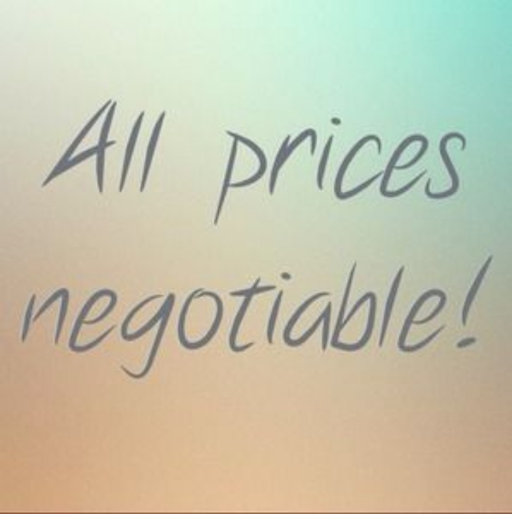 All prices negotiable